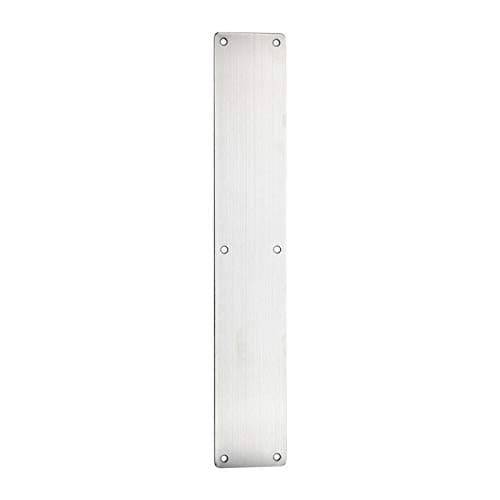 Image of Satin Stainless Steel Door Finger Plate – 450x75mm