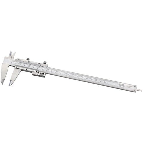 Image of Draper 52379 200mm Vernier Caliper with Fine Adjustment, Blue