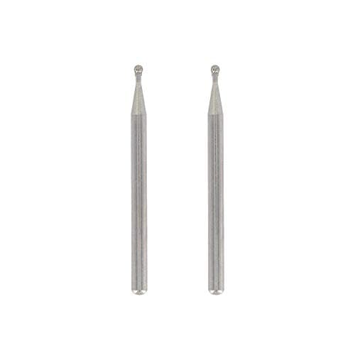 Image of Dremel 7103 Diamond Wheel Points, Accessory Set 2-pack with 2.0mm Bits for Engraving, Carving and Cutting