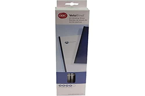 Image of GBC VeloBind Binding Strips, 45 mm, 200 Pages, A4, Black, Pack of 25, 9741635