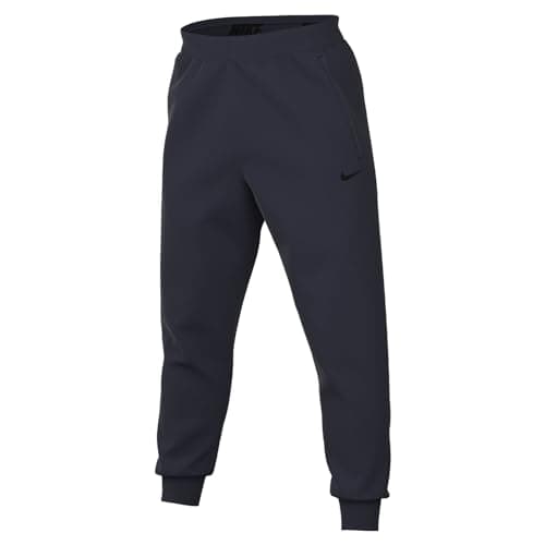 Image of NIKE Men's Therma-Fit Taper Sweatpants, Obsidian/Obsidian/Black, XL