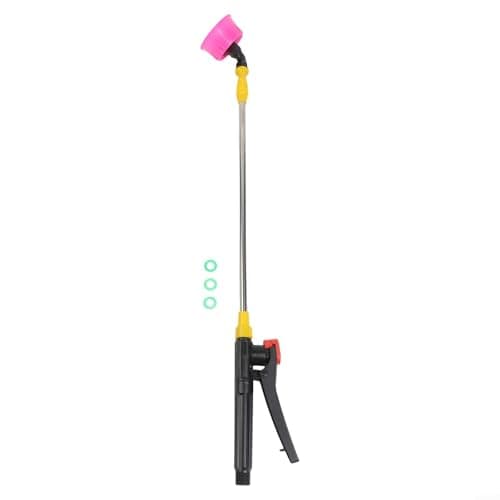 Image of Telescopic Sprayer Pole Stainless Steel For Watering Extension Wand Adjustable Length 45-80cm for Garden Irrigation and Cleaning Applications (D)