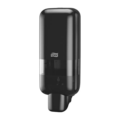 Image of Title: Tork Soap and Sanitiser Dispenser Black S4, Foam, Liquid and Gel Refills, Elevation Range, 564508