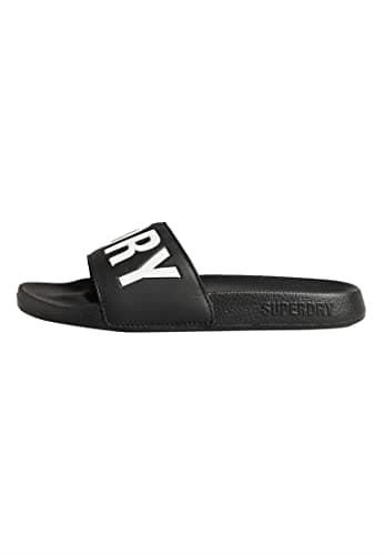 Image of Superdry CODE CORE POOL SLIDE, Slide sandal, Black/Optic,