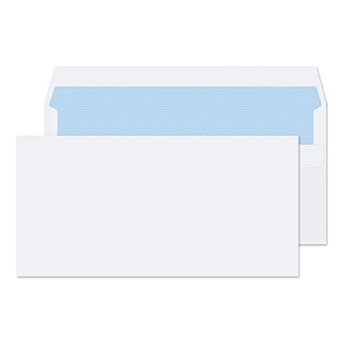 Image of Blake TS-130137 DL Purely Everyday Self Seal Envelope, 100gsm, 110mm x 220mm, White, Pack of 500