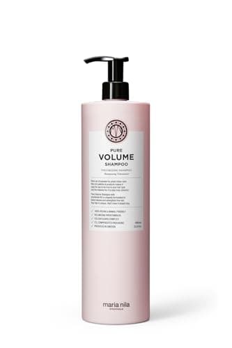 Image of Maria Nila Pure Volume, Volumizing Shampoo for Thicker Hair, Panthenol/Provitamin B5 Gives Volume to Thin & Fine Hair, 100% Vegan & Sulfate/Paraben free, 1000 ml