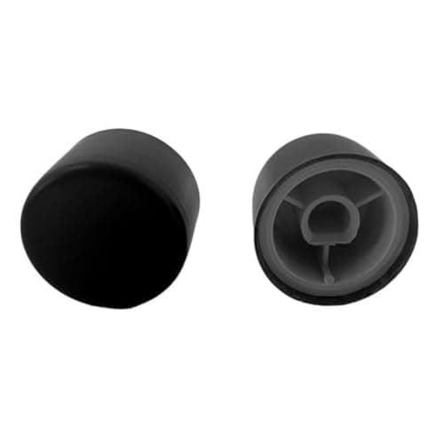 Image of Replacement Dimmer Switch Knob - Spare Universal Knob for D-shaped spindles (1, Matt Black)