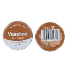 Image of Vaseline Lip Balm - Petroleum Jelly Lip Therapy Cocoa Butter Lip Balm 20g Moisturising Treatment for Dry Lips Pack Of 2