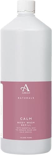 Image of Arran Sense of Scotland Calm Lavender & Chamomile Hand & Body Lotion Eco Refill (1 Litre) Natural & Vegan with Hyaluronic Acid