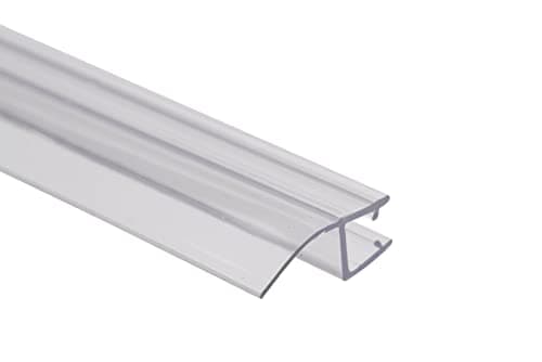 Image of Croydex Rigid Shower Screen Wiper Seal Kit Fitting 4-6 mm Thick Panels, 1000mm