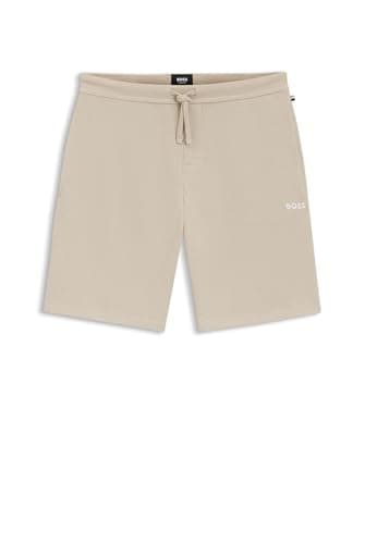 Image of BOSS Men's Waffle Shorts 10269584 01 Pyjama_Short, 275Light Beige,