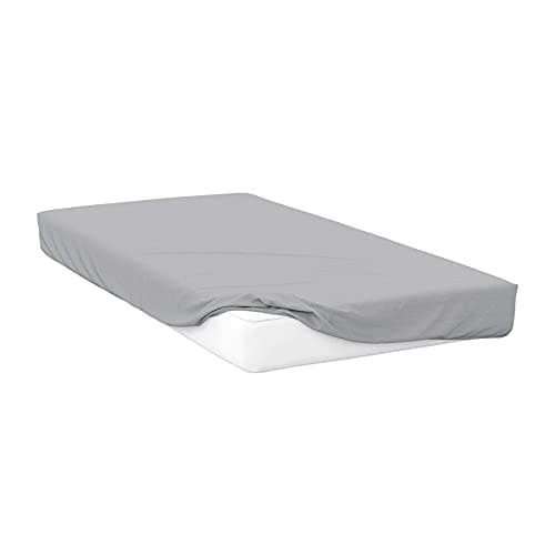 Image of Belledorm 400 Thread Count Egyptian Cotton Extra Deep Fitted Sheet (Single) (Platinum)