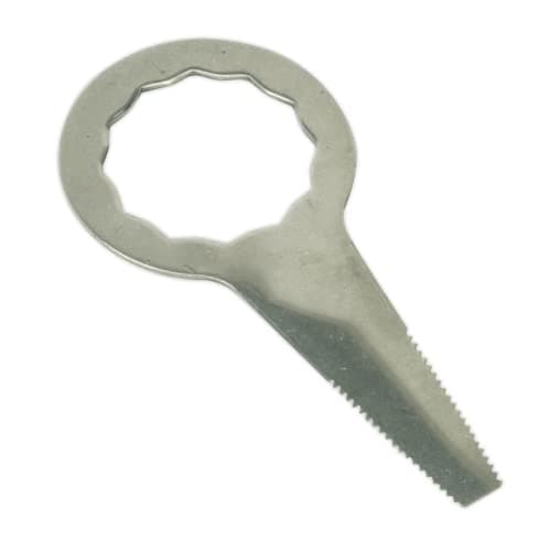 Image of Sealey WK025FTS35 Air Knife Blade - 35mm - Flat Serrated