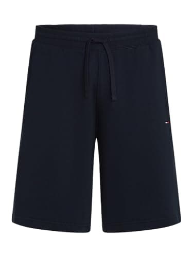 Image of Tommy Hilfiger Men’s Essential Terry Cotton Sweat Shorts, Blue (Desert Sky), M