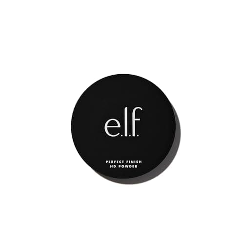 Image of e.l.f. Perfect Finish HD Powder, Blurs Fine Lines & Imperfections, All Day Wear, Perfect for On The Go, 0.28 Oz
