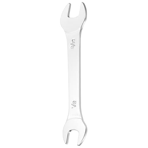 Image of sourcing map Thin Open End spanners SAE, 1/2x9/16 Inches, Slim Wrench Tool for Tight Spaces Repair