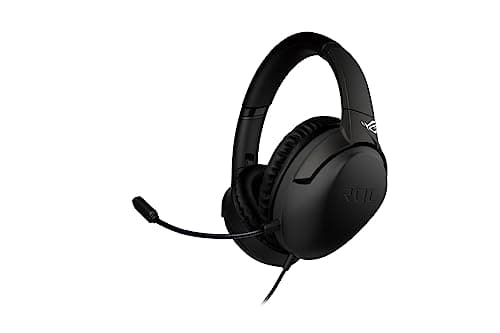 Image of ROG Strix Go Core Wired Gaming Headset (Detachable Discord Certified Mic, 40mm Drivers, Deep Bass, Hi-Res Audio, Lightweight, 3.5mm, For PC, Mac, PS4, PS5, Xbox One, Switch and Mobile devices)- Black