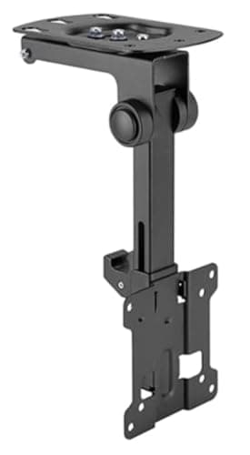 Image of Beetronic 13 to 27" TV Ceiling Mount Bracket Fold Up Down Away Flip Sloping Loft Roof 75x75 100x100 VESA