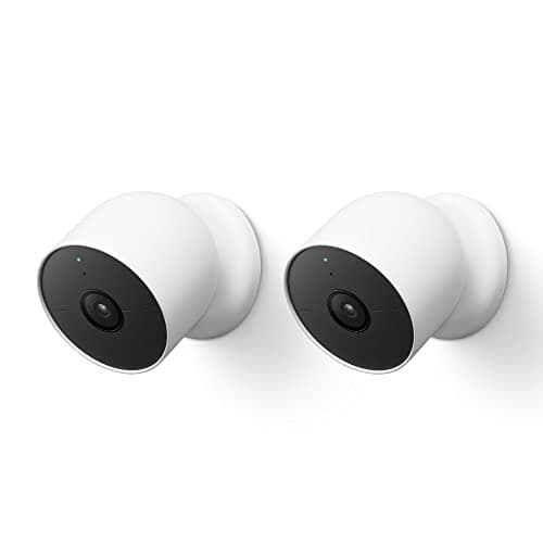 Image of Google Nest Cam (Outdoor / Indoor, Battery) Security Camera - Smart Home WiFi Camera - Wireless, 2-Pack