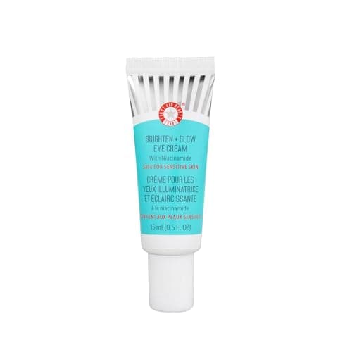 Image of First Aid Beauty Brighten + Glow Eye Cream – Illuminating Eye Cream for Dark Circles + Puffiness – 15 mL