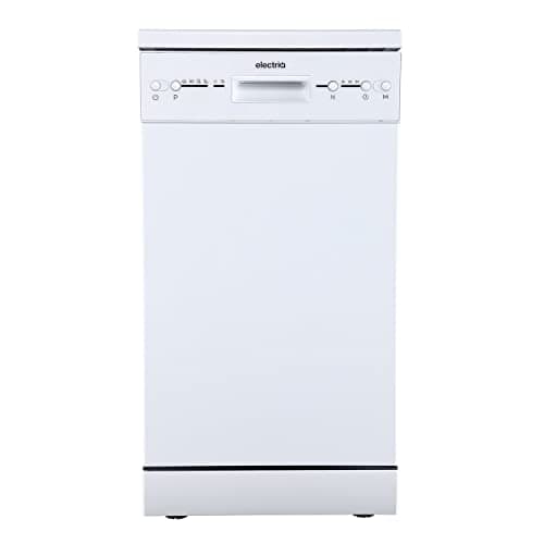 Image of electriQ Freestanding Slimline Dishwasher - White