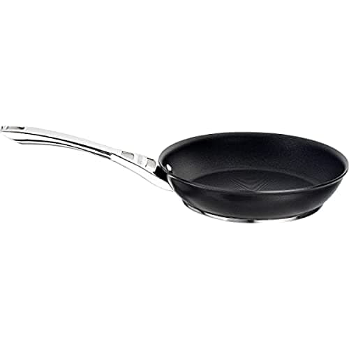 Image of Circulon Infinite Non Stick Frying Pan 25cm - Induction Frying Pan with Stainless Steel Handles, Oven & Dishwasher Safe Skillet, Durable Cookware, Black