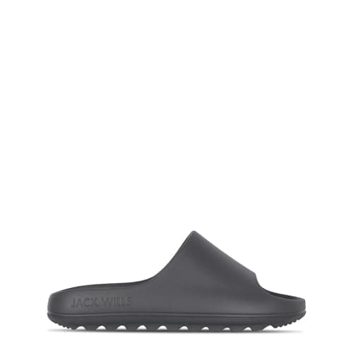 Image of Jack Wills Sliders Mens Pool Shoes Slate 10 UK
