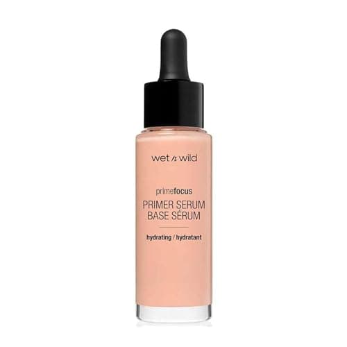 Image of Wet n Wild, Prime Focus Primer Serum, Water-based Serum Primer with Rose Water, Camellia Leaf Extract for a Nourishing Effect, Long-lasting and Hydrating Formula with Silky and Creamy Texture