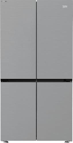 Image of Beko GN446224VPS 91cm Frost Free American Fridge Freezer Stainless Steel Effect