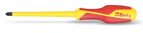 Image of Beta 12720718 Model 1272 MQ6X100 Screwdrivers for Cross Head Phillips Screws, 1000v Vde, 6mm x 100mm