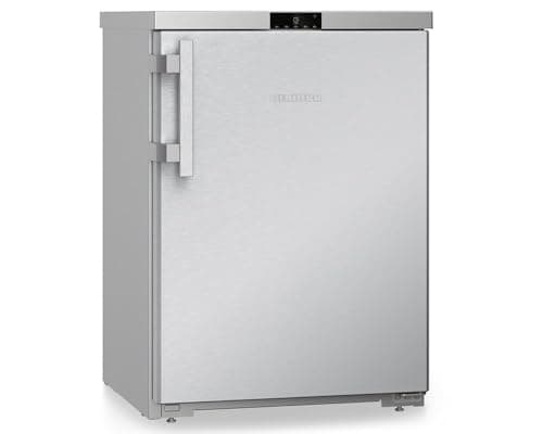 Image of Liebherr Plus FNsddi1624 60cm Wide Frost Free Undercounter Freestanding Freezer - 4 Freezer Compartments - 93 Litre Capacity - LED Compartment Lighting - Suitable for Outbuildings -Stainless Steel