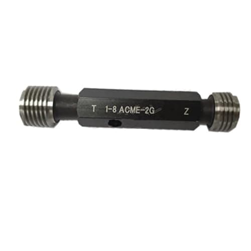 Image of 1-5ACME 1-1/2-6 STUB 2G American trapezoidal thread ring gauge through stop O gage GO NOGO(23mm)