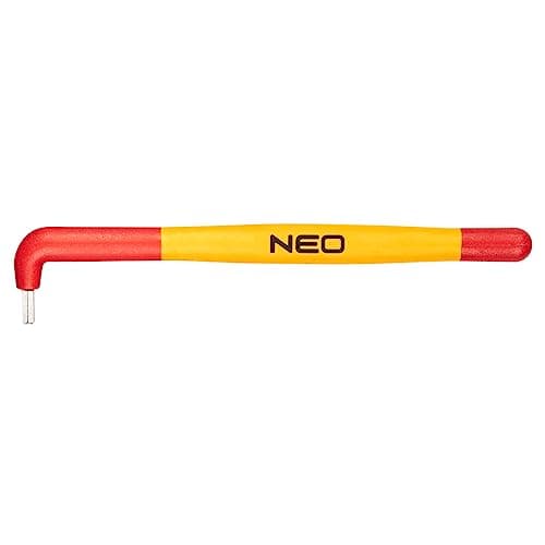 Image of NEO TOOLS Hex wrench - 3 mm - Insulated Allen wrench - Electrical wrench 1000 V - Hex socket - Professional Allen - Made of durable CrV steel