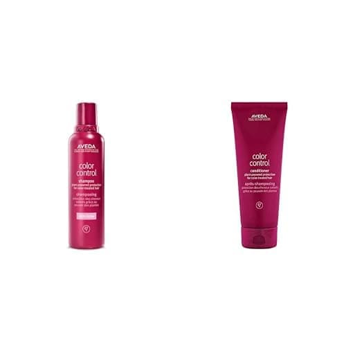 Image of Aveda Color Control Rich Shampoo & Conditioner Duo | Protects Colour-Treated Hair | Fights Colour Fading | Silicone Free | for Medium to Thick Hair | 97%+ Naturally Derived* | 198ml