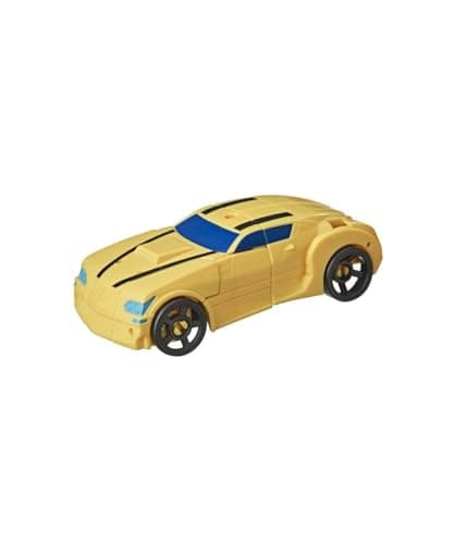 Image of Transformers Bumblebee Cyberverse Adventures Battle Call Trooper Class Bumblebee, Voice Activated Energon Power Lights, Ages 6 and Up, 5.5-inch, E8373