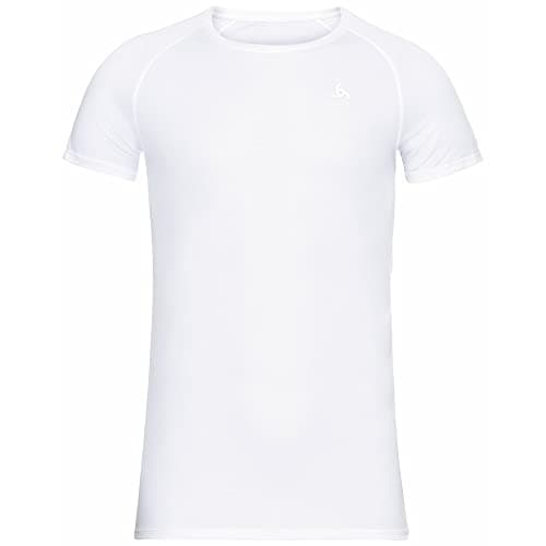 Image of ODLO Men's Active F-Dry Light ECO Base Layer T-Shirt, White, L