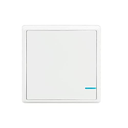 Image of Thinkbee Wireless Lights Switch Panel, IP66 Waterproof No-Wiring Wall Switch Can Remotely Control Lamps 330ft Indoor & 1700ft Outdoor, Freely Expand Lighting System without Tearing Walls (Only Panel)