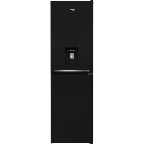 Image of BEKO CNG4582DVB Frost Free Fridge Freezer - Black - E Rated