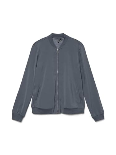 Image of VERO MODA Women's Vmcoco L/S Bomber Ga Noos Jacket, stormy weather, M