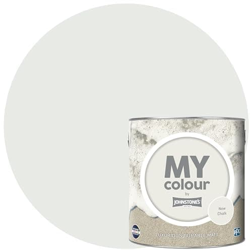 Image of MY colour by Johnstone's - Luxurious Durable Matt - New Chalk - Colour Intense Technology - 2.5L