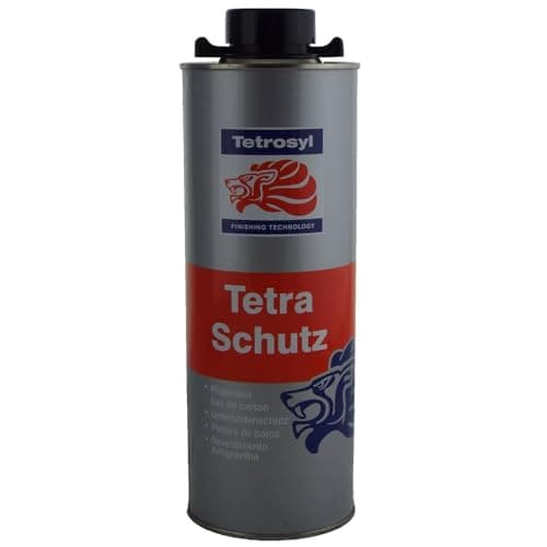 Image of Tetrosyl Tetraschutz Schutz Paint 12 x 1 Litre Bottles Underseal/Underbody/Schutz Protection Can be applied Smooth or Textured Protect your chasis from Rust/Stone Chips