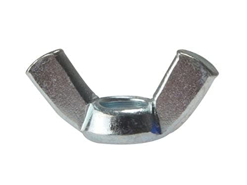 Image of Merriway BH02779 (15 Pcs) Wing Nut M6, Bright Zinc Plated - Pack of 15 Pieces