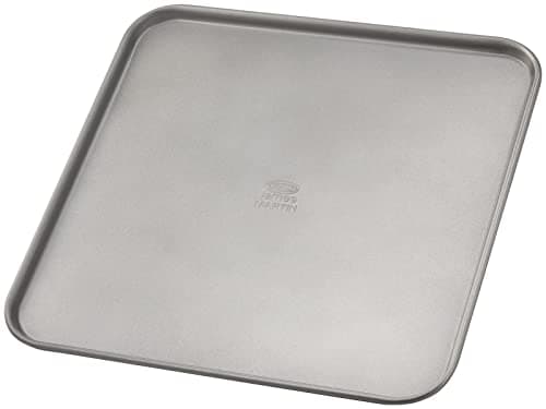 Image of Stellar James Martin Baking Tray, 32cm x 32cm x 2cm, Non Stick Oven Tray, High Grade Steel Baking Trays for Oven, Dishwasher Safe