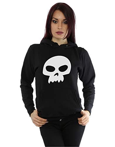 Image of Disney Women's Toy Story Sid's Skull Hoodie Large Black