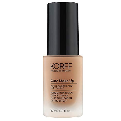 Image of Korff Fluid Foundation Lifting Effect, Anti-Aging Formula with Hyaluronic Acid, Silky Texture 06, 30ml