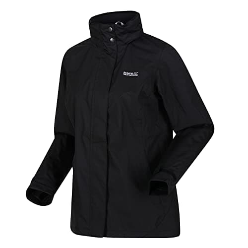 Image of Regatta Women's Daysha Jackets Waterproof Shell, Black, 16 UK