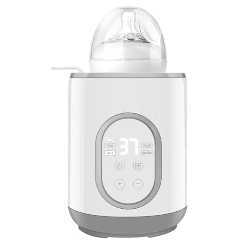 Image of Vicloon Baby Bottle Warmer, 8-in-1 Baby Milk Warmer with, Timer, Smart Temperature Control and Automatic Shut-Off, Fast Baby Food Heating & Defrost, Warmer for All Bottles