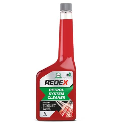 Image of Redex Petrol System Cleaner 500ml, Petrol Injector Cleaner To Remove Harmful Deposits, Maximise Performance & Increase Fuel Economy Fuel Additives For Petrol Engines, Suitable For Hybrids