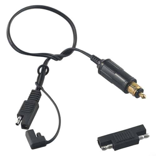 Image of For Motorcycle Connection Cable Battery Charger SAE ,Optimate Cable O-19, Adapter, SAE To BIKE 90°
