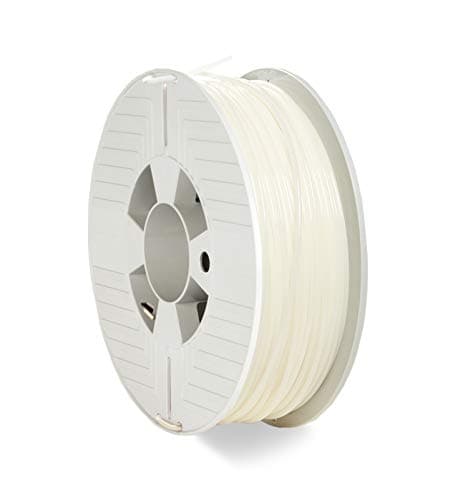 Image of VERBATIM ABS filament 3D printing - 2.85 mm - 1kg - high performance acrylonitrile-butadiene-styrene for material extrusion - for 3D printer and 3D pen - 3D printer filament made of ABS - transparent